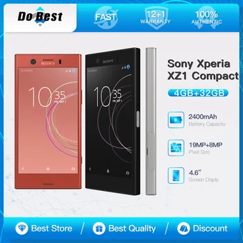 Оригинален мобилен телефон Sony Xperia XZ1 Compact G8441 SO-02K 4G 4,6 
