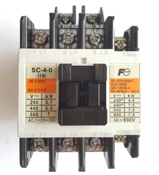 Оригинални японски контактор за променлив ток Fuji SC-4-0 AC220V