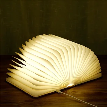 Осветителни тела за вътрешно осветление, сгъваеми книгата осветителни тела, лесен за носене, да се чувстват приятно и комфортно. Led лампа, таблица лампа за четене, декоративна лампа