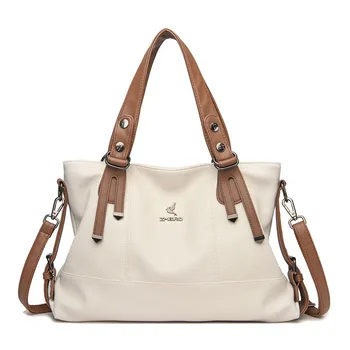 Отличен, аксесоари, чанти през рамо, кожени дамски чанти през рамо с голям капацитет, луксозна дизайнерска марка дамски чанта Sac
