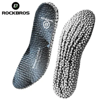 Официални стелки Rockbros от пяна с памет ефект, дишащи стелки за джогинг, спортен укрепване части за крака, мъжки ортопедични обувки