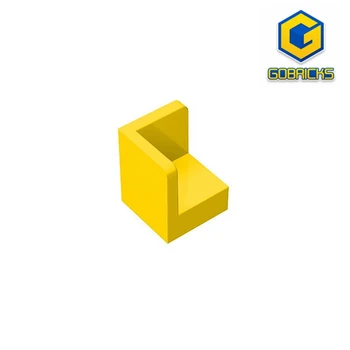 Панел Gobricks GDS-1043 1 x 1 x 1 ъглова, съвместима с 6231 детски играчки, събира строителни блокове 0