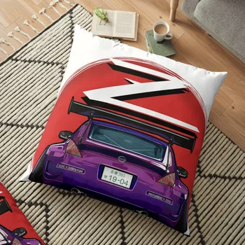 Подова възглавница Nismo Fairlady Z33 350Z (Тъмно лилаво), Еластичен калъф за дивана, Калъфки за възглавници, калъфи за възглавници, Диван