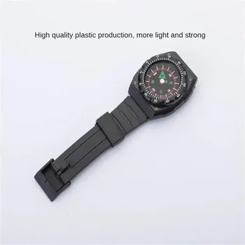 Походный каишка за ръчни преносими часа Compass Wrist Navigation Survival
