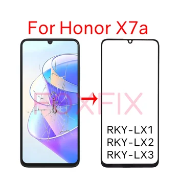 Предно Стъкло LCD екрана за Честта X7a Външна Стъклена Леща с Подмяна на Оптически Прозрачно Лепило ЗЗД RKY-LX1 RKY-LX2 RKY-LX3