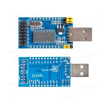 Програмист CH341 USB-UART IIC SPI, I2C конвертор с паралелния порт на Конвертор на Борда на контролната лампа платка Модул