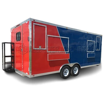 Продава се ремарке за камион за бързо хранене Allbetter, САЩ, Мобилна количка за хранене, напълно оборудвани с доставчици на оборудване за камиони с храна