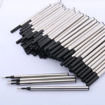 Продажба на едро 100 Бр Канцеларски материали-Метални Черни дръжки-ролкови Jinhao за оправяне на дръжки-ролкови