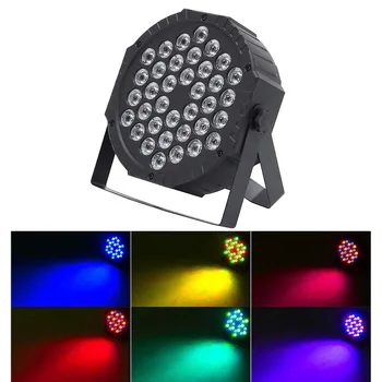 Професионална дискотека с капацитет 36 Вата с гласов контрол RGB LED KTV Bar Party DJ Декоративен Живописна светлинен ефект Проектор Лампа Par