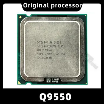 Процесор lntel Q9550 CORE 2 QUAD CPU Q9550 2,83 Ghz/12 MB Кеш-памет L2/FSB 1333 LGA 775 безплатна доставка