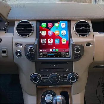 Радиото в автомобила Android 12 с вертикален екран, за Land Rover Discovery 4 LR4 2009-2016 Автоматична GPS-навигация, DVD-плеър, стерео 4G