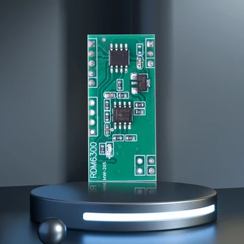 Радиочестотни модул RDM6300 Четец на карти EM4100 Модул, четец за безконтактни карти за UART TTL Такса четене на последователни RFID-карти