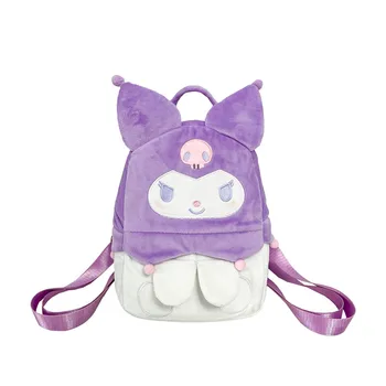 Раница с анимационни герои на Sanrio kuromi 2023, новата училищна чанта за момичета, скъпа раница, чанта, детски училищен раница, чанта за съхранение