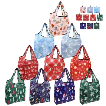 Сверхпрочная преносима пазарска чанта Big Bags Клиент Коледа за хубава опаковка с дръжки