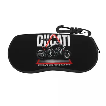 Световната мотоциклет Ducatis Shell Защитни калъфи за очила Модерен калъф за слънчеви очила и Чанта за очила