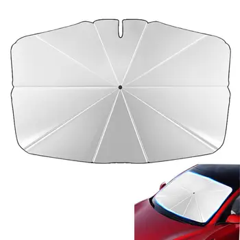 Сенника за кола Чадър за Tesla Auto Слънчеви очила на предното стъкло козирка Защита на купето от предното стъкло