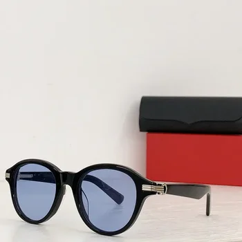 Слънчеви очила от амониев 2023 г., супер кръгли дамски маркови дизайнерски модерни слънчеви очила с UV400, мъжки слънчеви очила за шофиране.