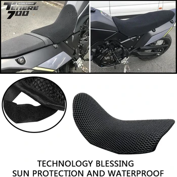Текстилен калъф за седалка Tenere 700 Седлото Мотоциклет Предпазни възглавници Калъф за седалка YAMAHA TENERE 700 T7 T700 2019 2020 2021