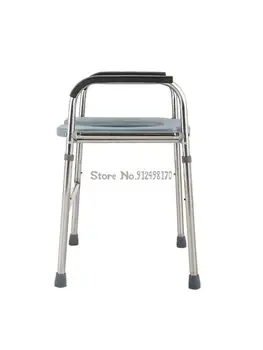 Тоалетка, стол за бременни жени bold от неръждаема стомана, стол за възрастни хора с увреждания, произведено тоалетна, удължен срок на годност за тоалетна 0