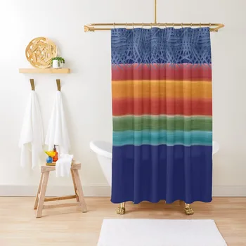 Тропическа риза Завеса за душ с Модерни аксесоари за баня с Луксозна душ завеса за душа в банята