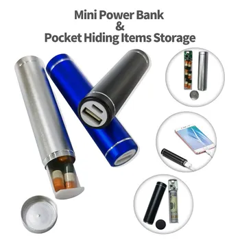 Фалшив захранване, аварийно зарядно устройство за мобилен телефон, джобен скривалище, Сейфове, Отделение за съхранение на предмети, които можете да скриете в джоба си.