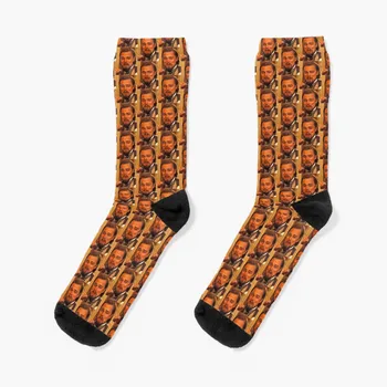 Чорапи премиум-клас Леонардо ди каприо Meme Laughter, мини чорапи, чорапи, мъжки чорапи, комплект от чорапи, дамски мъжки