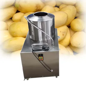 автоматична машина за измиване и почистване на картофи от джинджифил 150-240 кг / ч