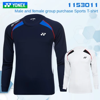 брандираната спортна риза, спортно облекло, спортно облекло, облекло за бадминтон с дълъг ръкав за мъже и жени 2021 115301