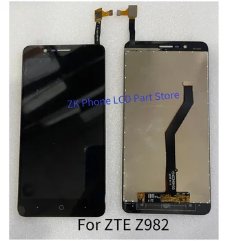 за ZTE Blade Z Max Z982 Смяна на LCD дисплей, тъчскрийн за ZTE Blade Z982 резервни Части за Ремонт на LCD таблет