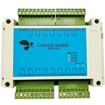 такса за управление с 16-бандов релейным изход, сериен порт Ethernet превключвател i / o комуникационен модул rs485modbus