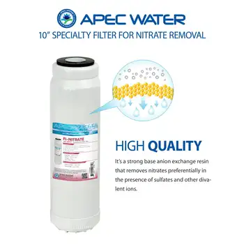 10-инчов заменяеми филтър за вода за намаляване на съдържанието на нитрати (FI-NITRATE) 1