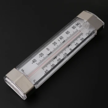 -40C-27C LCD Термометър за Хладилник с Дигитален Термометър за Хладилник с фризер с Регулируема Стойка Магнит -40F-80F 203C 1