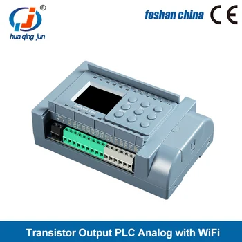 Huaqingjun 8-in 8-out вход за транзистор Почивен АД 2AI 2AO 0-20 ma 0-10 В RS485 WIFI АД за Автоматизация на Дома 1