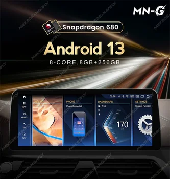 NaviFly Android13 Qualcomm 680 8G + 256G 8-ядрен Авто Радио с Гласов контрол за BMW X3 F25 X4 F26 Безжичен Мултимедиен Плеър CarPlay 1
