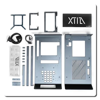 Xproto-L V2 XTIA Настолна Открита Напълно Преносима Алуминиева стойка A4 ITX Поддържа 4090 Раптърс 1