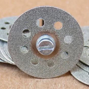 diamond шлайфане кръг 5шт 22 мм dremel аксесоари за мини-трион dremel режещ диск, въртящ се абразивен инструмент диамантен диск за шлайфане 1