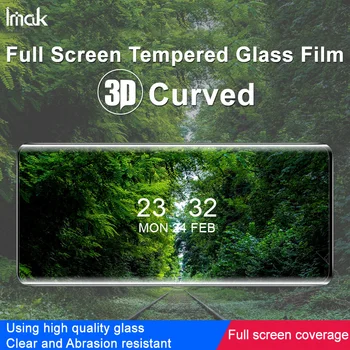 imak 3D Изогнутое закалено стъкло за Oppo Reno 9 Reno9 Pro + Защита на екрана, защитен олеофобный лепило, взривозащитен 1