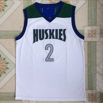 Баскетболни потници Chino Hills Huskies High School # 1 Lamelo Топка Lonzo Ball # 2 1