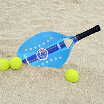 Гребло за плажен тенис Camewin с чанта за съхранение на Професионална нескользящая карбоновая тенис ракета Директен доставка 1