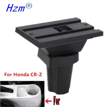 За Honda CR-Z CRZ Кутия за оръжие За Honda CR-Z CRZ кутия за съхранение на централната конзола Детайли на интериора аксесоари с led USB 1