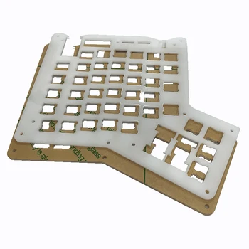 Изработена по Поръчка Клавиатура от Алуминиева Сплав PP, PC, PMMA POM FR4 С CNC машина За Механично Рязане на Клавиатурата 1