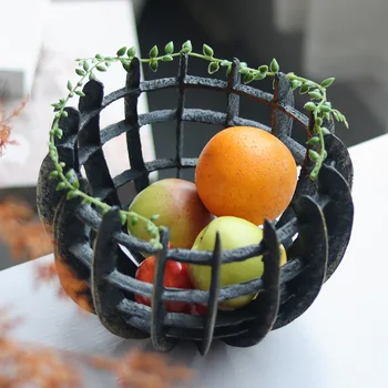 Креативен дизайнер за оформяне на празни кошници с плодове в скандинавски стил, модерен дом, хол, масичка за кафе, Плодов тава 1