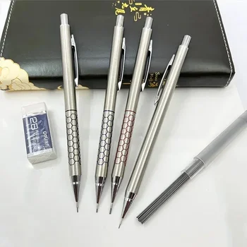 Метални 0,7 Студентски художествени моливи 0,5 Дизайн молив за писане Неръждаема Автоматична 5 бр./компл. Стомана 0,9 мм Ръчна 0,3 Фигура 1