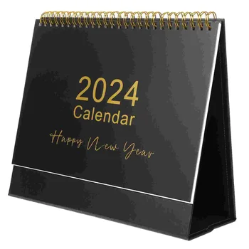 Настолен календар-планер за цялата година Настолен календар Calenda, малък настолен календар, постоянен календар, настолен календар за запис на събития 1