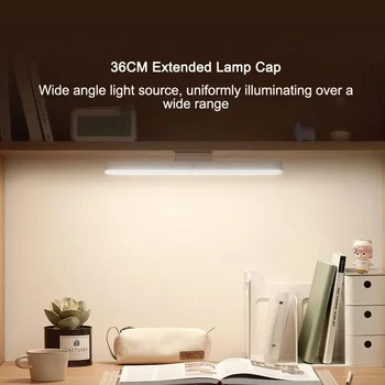 Нова Магнитна Лампа За четене Xiaomi Mijia с Регулируем Ъгъл на наклон 25 ° Сензорно Управление 36 см Осветление Ra90 Цвета на Анти-Синя Светлина 1
