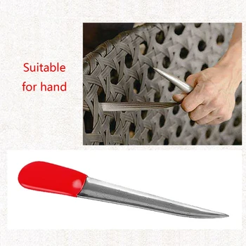 Трайни тъкани ротанговый нож за плетене на мебели, игла за плетене на една кука, инструмент за монтировки със собствените си ръце 1