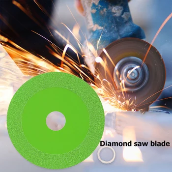 100-мм стъклен режещ диск, Термостойкое ультратонкое полирующее режещо острие, Малошумные аксесоари за керамични плочки, мрамор 2