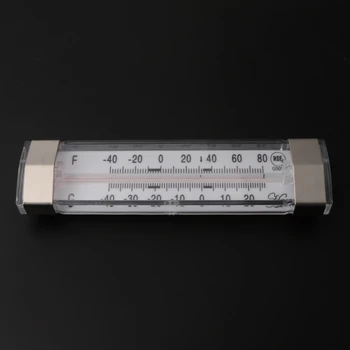 -40C-27C LCD Термометър за Хладилник с Дигитален Термометър за Хладилник с фризер с Регулируема Стойка Магнит -40F-80F 203C 2
