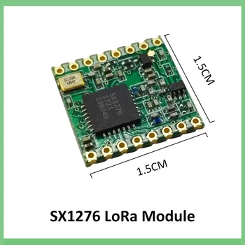 Grandwisdom50p 868 Mhz изключително ниска мощност RF Suzan модул SX1276 чип за комуникация от разстояние Приемник Предавател SPI ИН antena 2