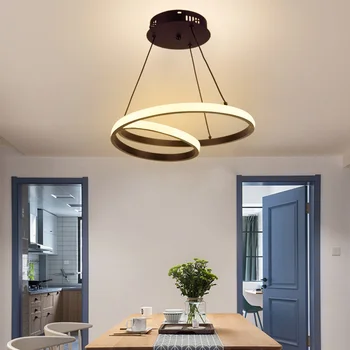 Led полилей, енергоспестяващ окачен лампа за помещения, с регулируема яркост, за защита на очите, лесна инсталация за преминаване, коридор 2
